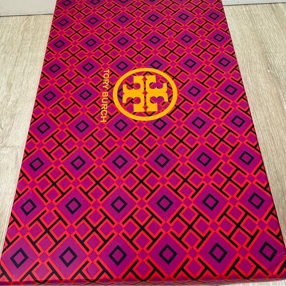 Tory Burch Women's T Monogram Howell Floral-embroidered Sneakers Size 7 - Picture 15 of 15